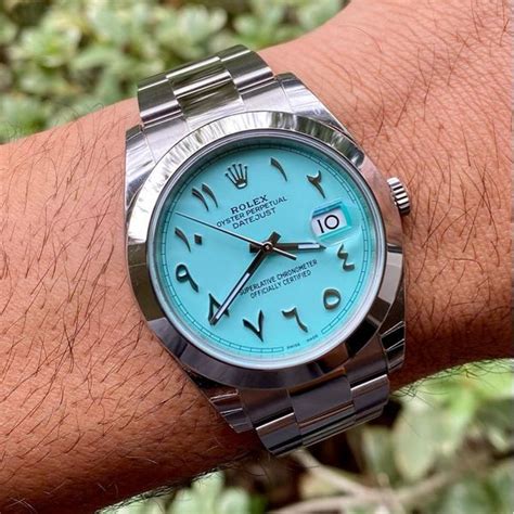 rolex tiffany arabic dial